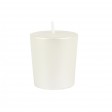 Pearl White Votive Candles (12pc/Box)