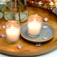 White Round Glass Votive Candles (96pcs/Case) Bulk