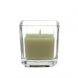 Square Glass Votive Candles (96pcs/Case) Bulk
