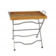 Wooden Rectangular Folding Tray