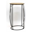 Tall Metal Frame Decor Stand