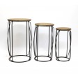 Tall Metal Frame Decor Stand