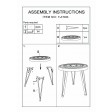 METAL AND WOOD TABLES