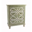 Sage Green 4-Tiered Drawer with White Pattern