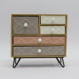 12.5 Inch H Wood and Metal Jewellery Box