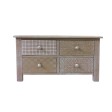 Wooden Cabinet With 4 Drawers