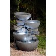 Modern Bowls Fountain with Led Lights