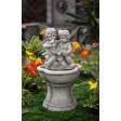 Cherub Water Fountain with LED Light