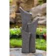 Gray Sandstone Indoor/Outdoor Water Fountain