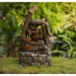 Tree Trunk and Pots Water Fountain