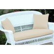 Loveseat Cushion with Pillows