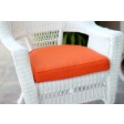 Orange Single Chair Cushion