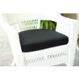 Black Single Chair Cushion