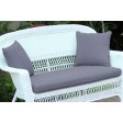 Loveseat Cushion with Pillows
