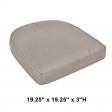 Oatmeal Single Chair Olefin Cushion