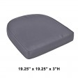 Dark Grey Single Chair Olefin Cushion