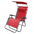 Oversized Zero Gravity Chair with Sunshade and Drink Tray