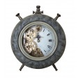 Gold and Gray Table Clock