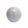 3.7" Decorative Ceramic Spheres  White