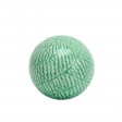 4.7" Decorative Ceramic Spheres Green