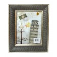 8 Inch x 10 Inch Gray Patterned Photo Frame