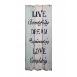 Live Dream Love Plaque