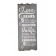 Love Bears Plaque