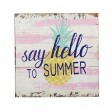 Hello Summer Plaque