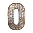 Honeycomb Patterned Letter O