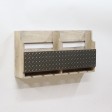 6 BOTTLE WALL MOUNTED WINE RACK