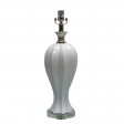 28.5"H Ceramic Table Lamp with Crystal Base