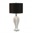 28.5 Inch H Ceramic Table Lamp with Crystal Base