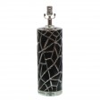 27.75 Inch H Ceramic Table Lamp with Crystal Base