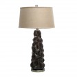 33 Inch H Ceramic Table Lamp with Metal Base