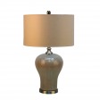 28.5 Inch H Ceramic Table Lamp with Metal Base