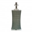 28.75 Inch H Ceramic Table Lamp with Crystal Base