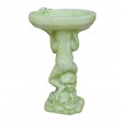 25inch Frog  Birdbath