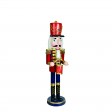 18 Inch Red  Nutcracker Drummer Soldier