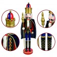24 Inch  Nutcracker King with Cape