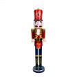 24 Inch Red  Nutcracker Drummer Soldier