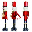 24 Inch Red  Nutcracker Drummer Soldier