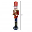 36 Inch Red  Nutcracker Drummer Soldier