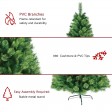 6.5 Feet. Unlite Artificial Christmas Tree With Metal Base