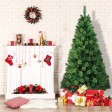 6.5 Feet. Unlite Artificial Christmas Tree With Metal Base