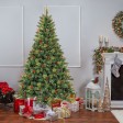 7 Feet. Pre-Lit Berrywood Pine Artificial Christmas Tree