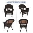 Wicker Chair Without Cushion - Set of 4
