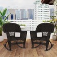 Rocker Wicker Chair Without Cushion-  Set of 2