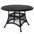Wicker 44 Inch Round Dining Table