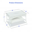 Wicker Patio Furniture Coffee Table