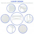 White Wicker Patio Furniture Coffee Table